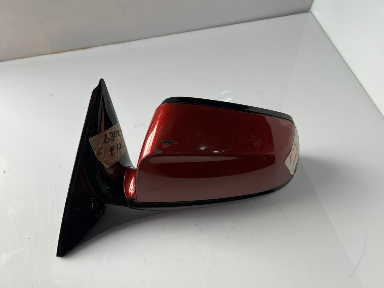 2012 BMW F12 640I, 650I LEFT Side View Mirror A046412 RED RHD