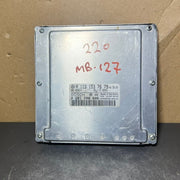01-06 Mercedes W220 S-Class Engine Control Module Unit ECM ECU A113 1537679 OEM