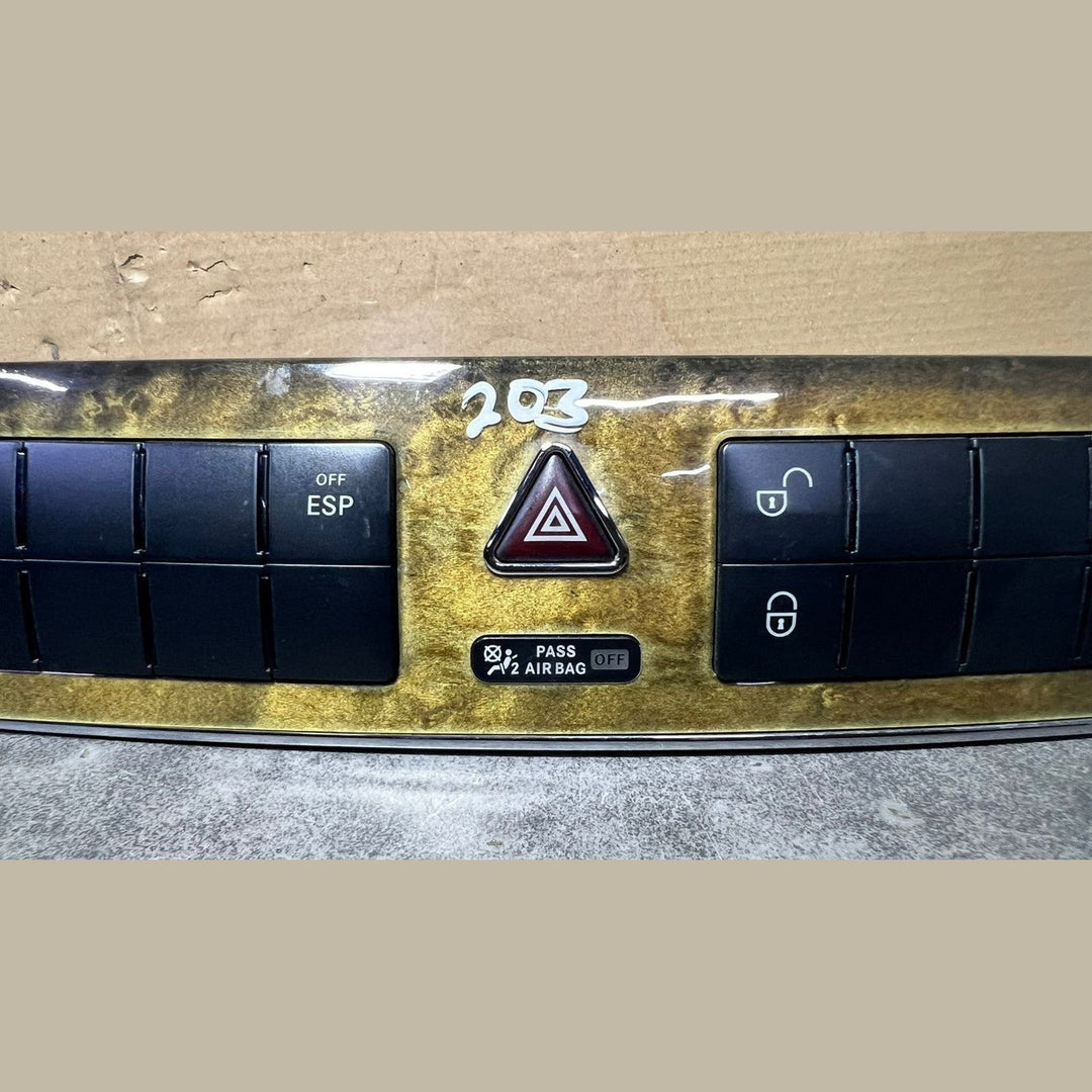 03-06 Mercedes-Benz W203 C-Class Hazard Switch Warning Button A203 8702510