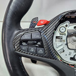 Load image into Gallery viewer, 2021 BMW M3 G80 M4 G82 G83 Carbon Steering Wheel Shift Pads 9882883 OEM
