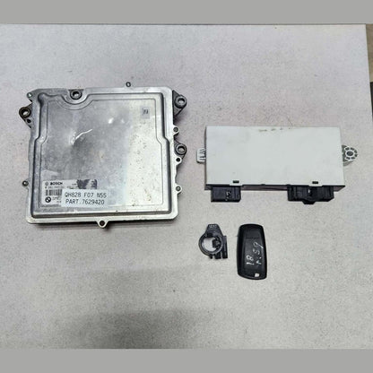 2011-2012 BMW 535i F10 Engine Control Unit 7629420 F07 F10 N55  X3 F25 ECU SET 