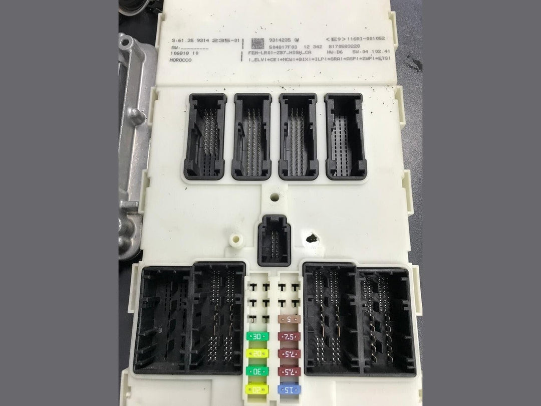 BMW 320d  N47N F30 2013 ENGINE CONTROL ECU KIT 8573259