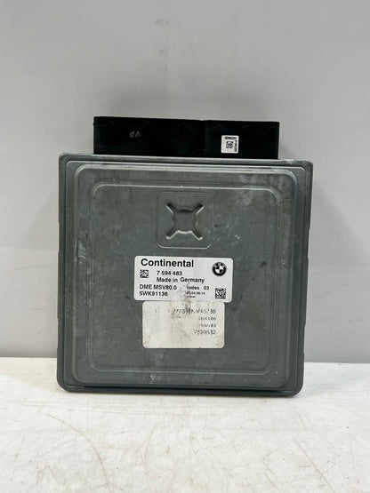 BMW  MSV80.0 528I 328I Engine Control Unit ECU 7594483 5WK91136