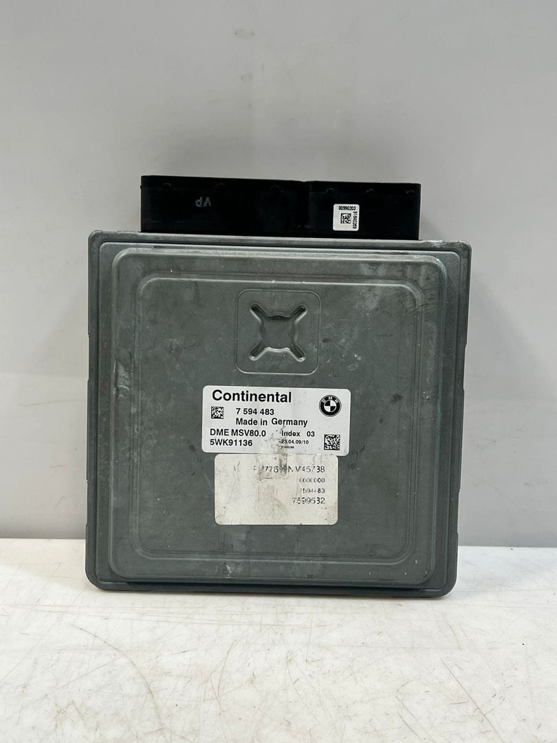 BMW  MSV80.0 528I 328I Engine Control Unit ECU 7594483 5WK91136