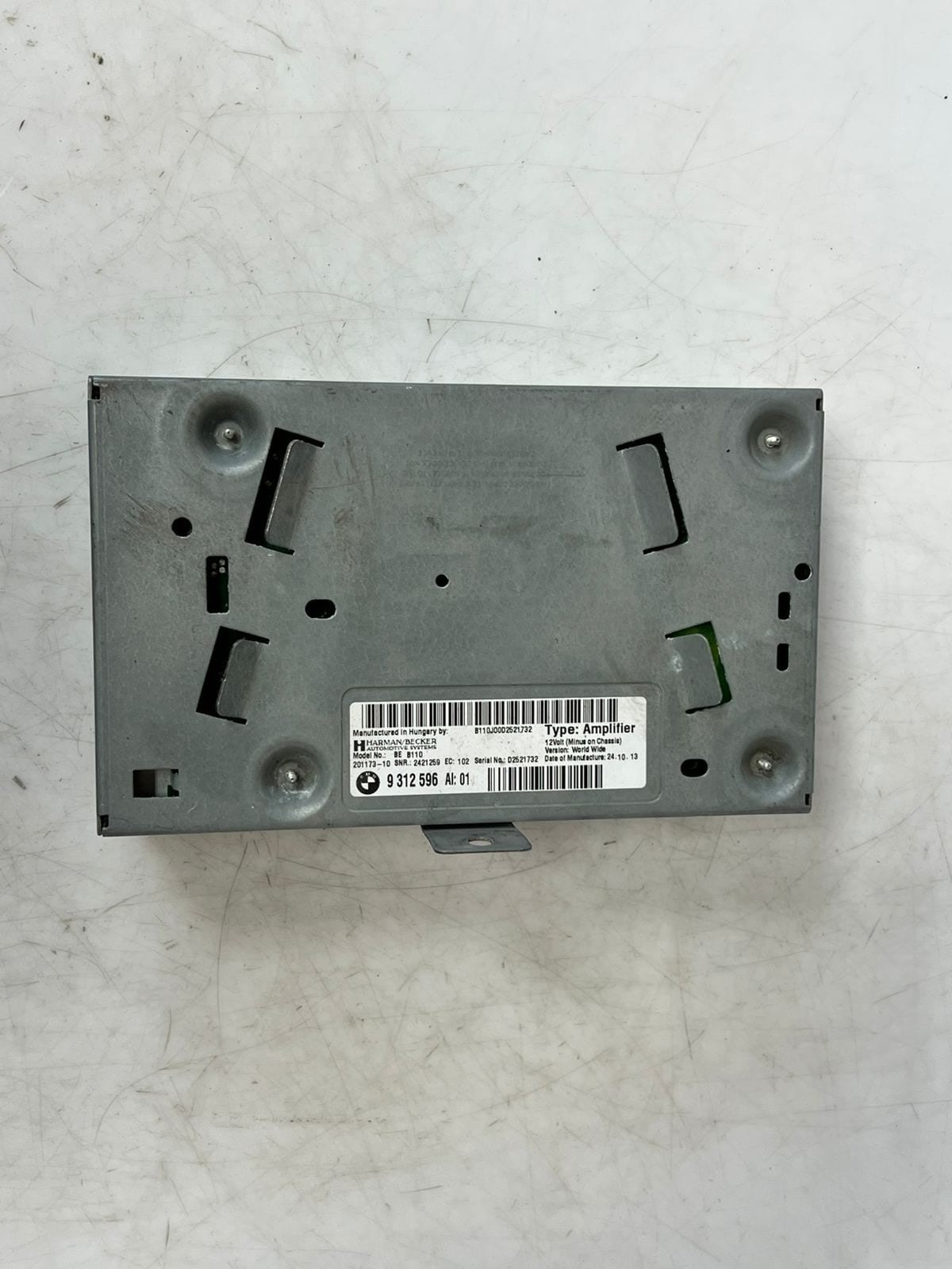 2014-2018 BMW F06 6 Series Gran Coupe 640i HIFI Audio Amplifier 9312596 OEM