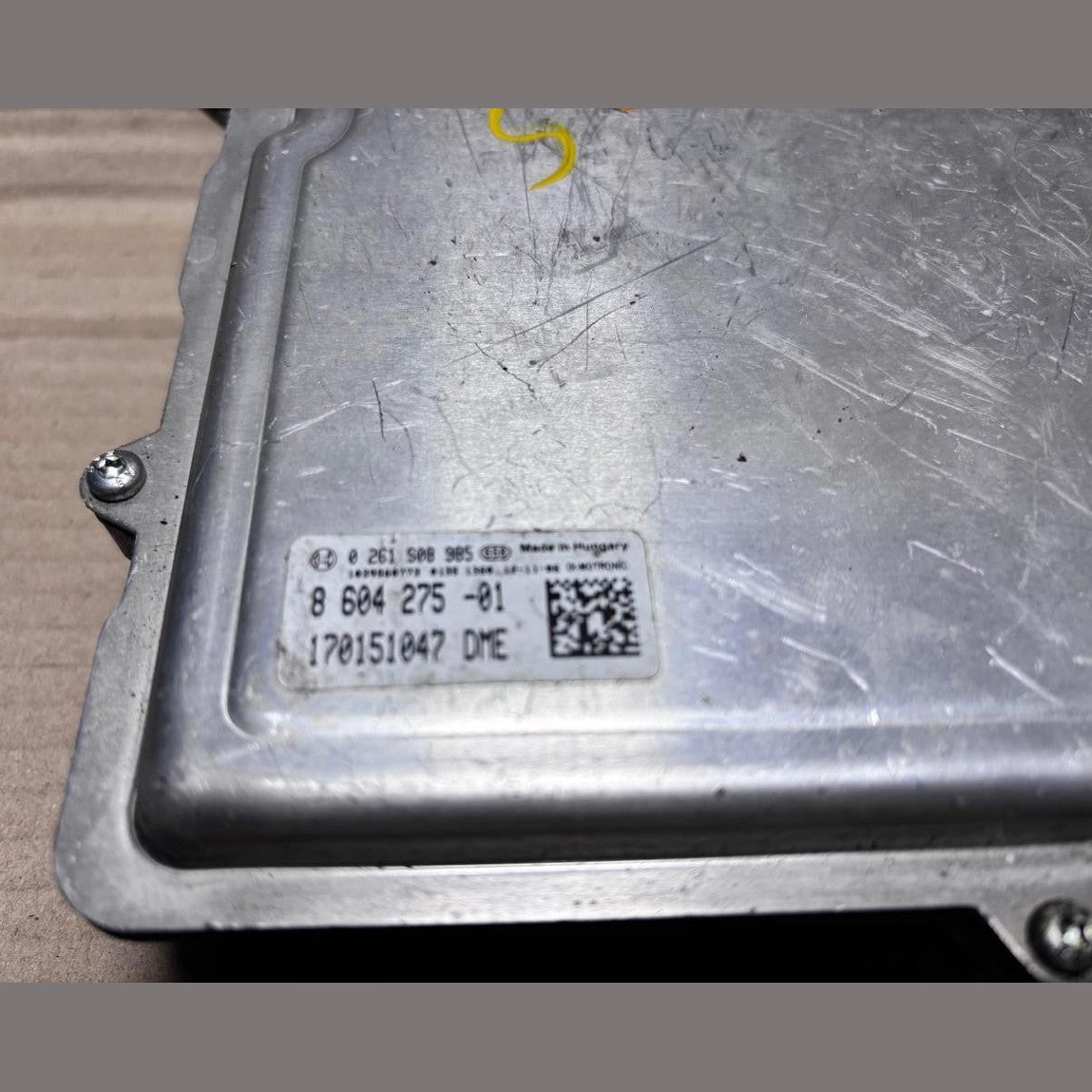 BMW N55 335i F30 ENGINE CONTROL UNIT ECU ONLY - 8604275