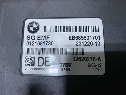 2011-2015 BMW 550i Parking Brake Control Module 6858017 F25, 535i, 550i, 650i, a