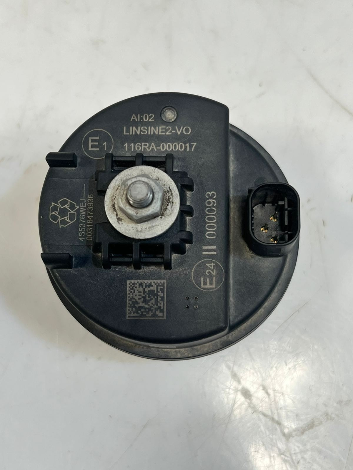2022-2024 BMW iX 120 EMERGENCY POWER Alarm Siren TILT SENSOR 5A79AD0 OEM