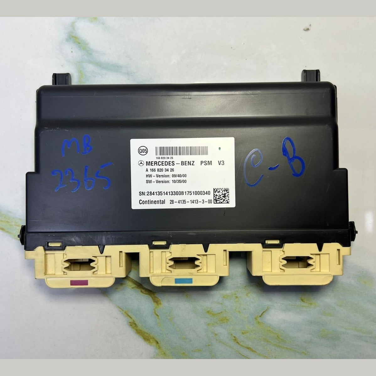 Mercedes-Benz W166 ML GL GLE Seat Control Module Unit, A 166 820 34 26