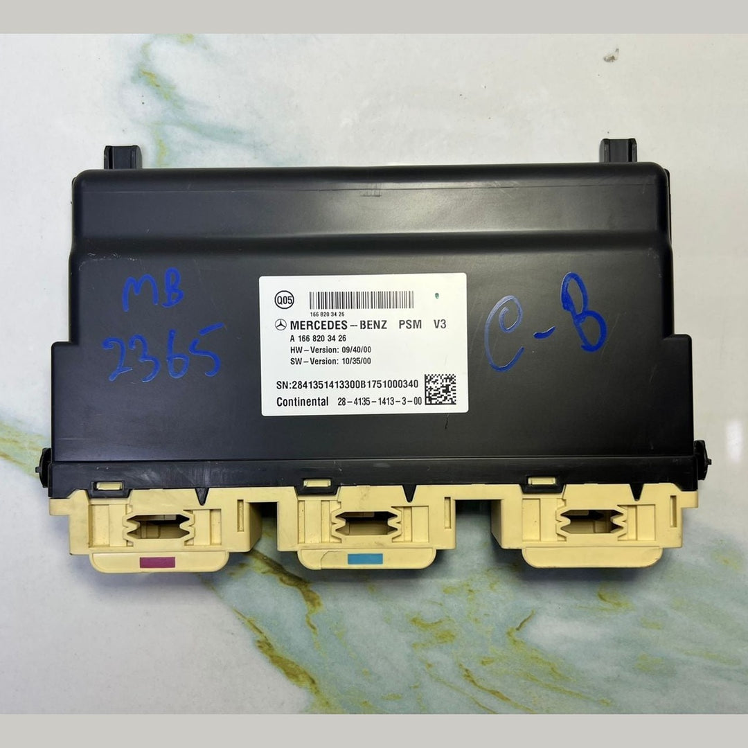 Mercedes-Benz W166 ML GL GLE Seat Control Module Unit, A 166 820 34 26