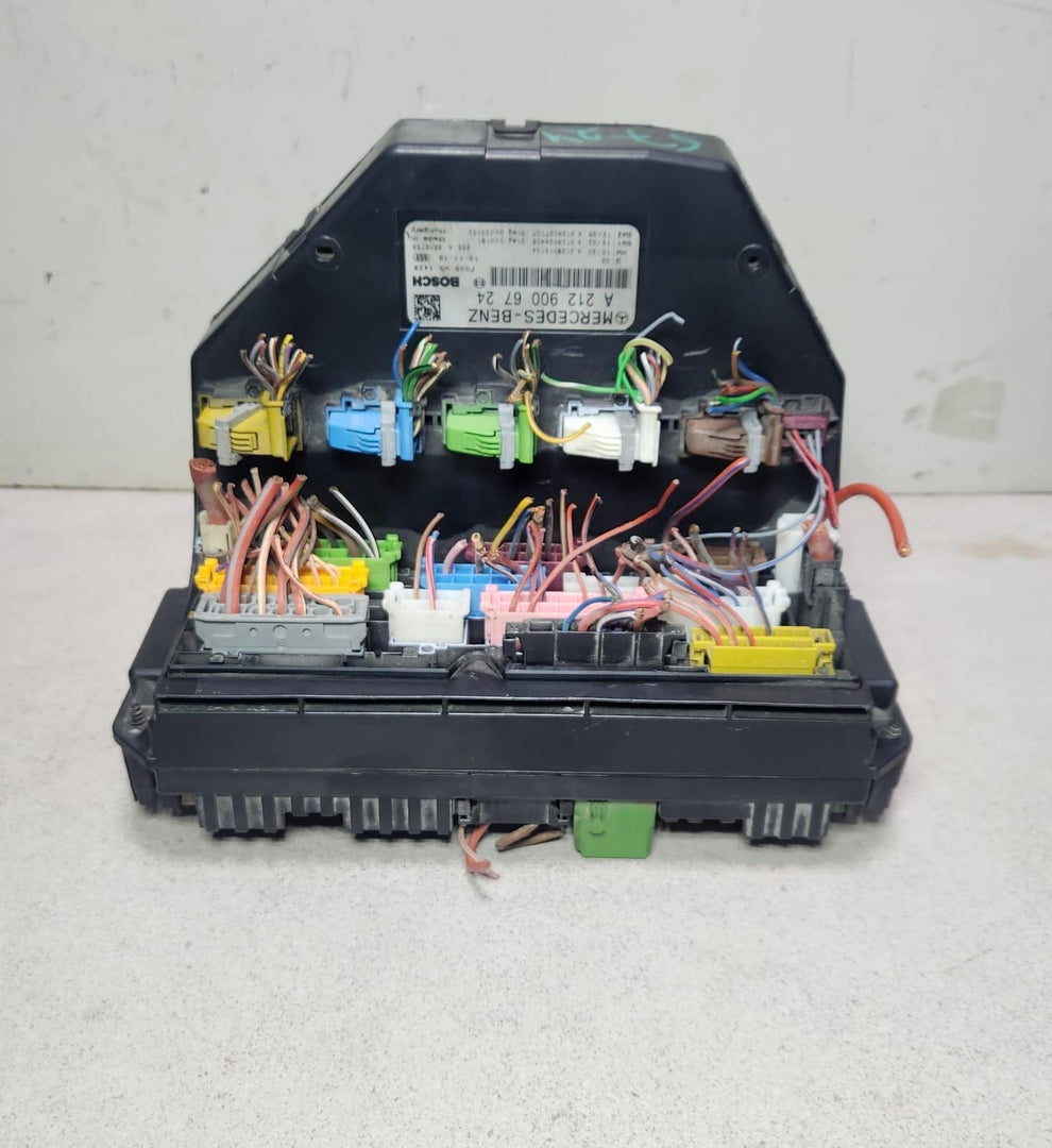 2010-2015 Mercedes-Benz E350 Front Sam Fuse Box Module A2129006724 E550 SLK250