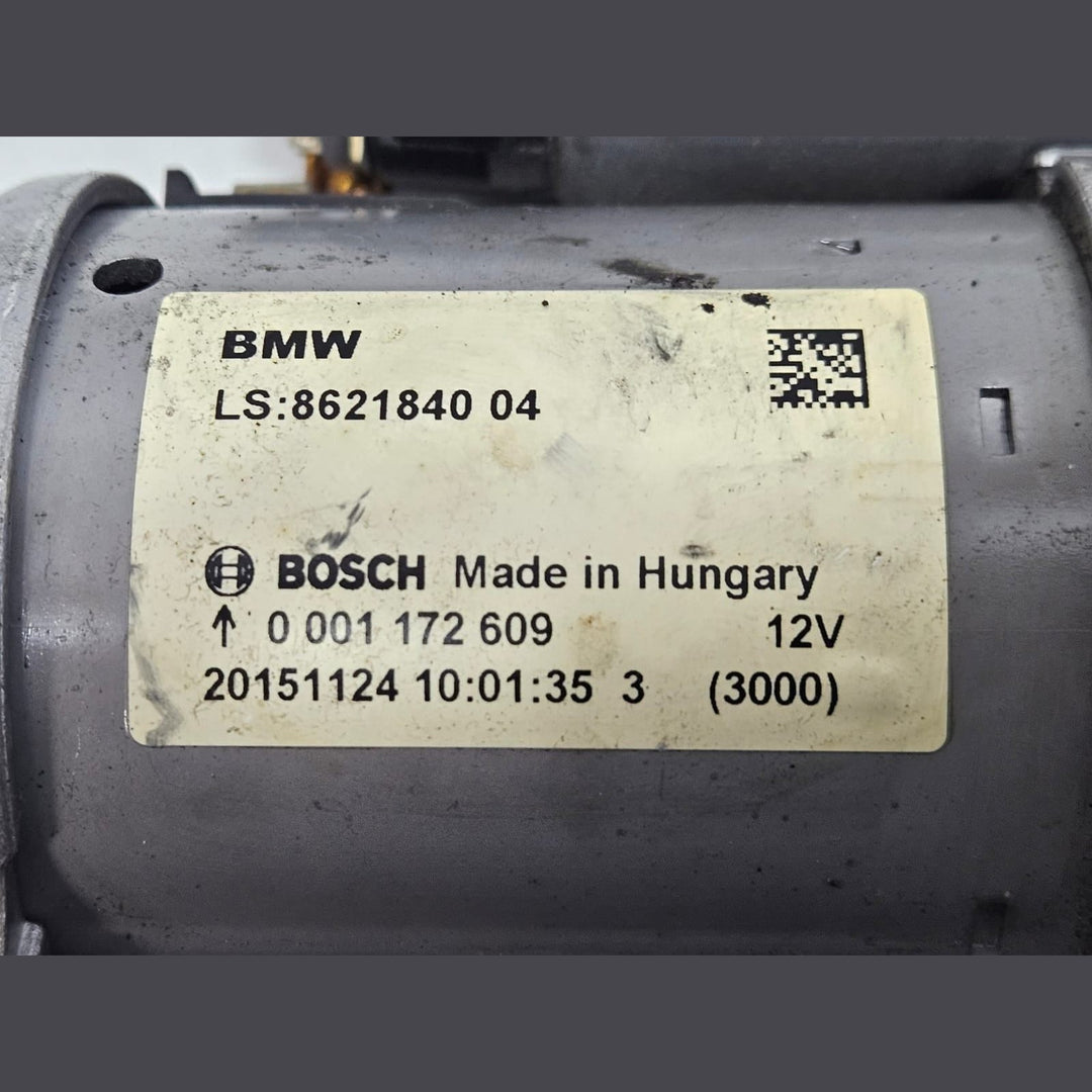 BMW G11 G30 G01 B58 ENGINE STARTER MOTOR 8621840 OEM