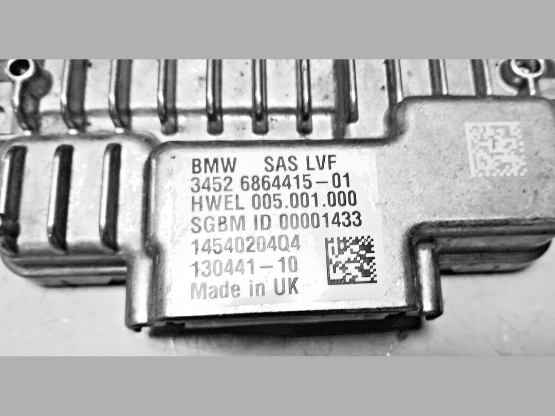 BMW 2014-2015 SAS Control UNIT / Steering Angle Sensor Module 6864415