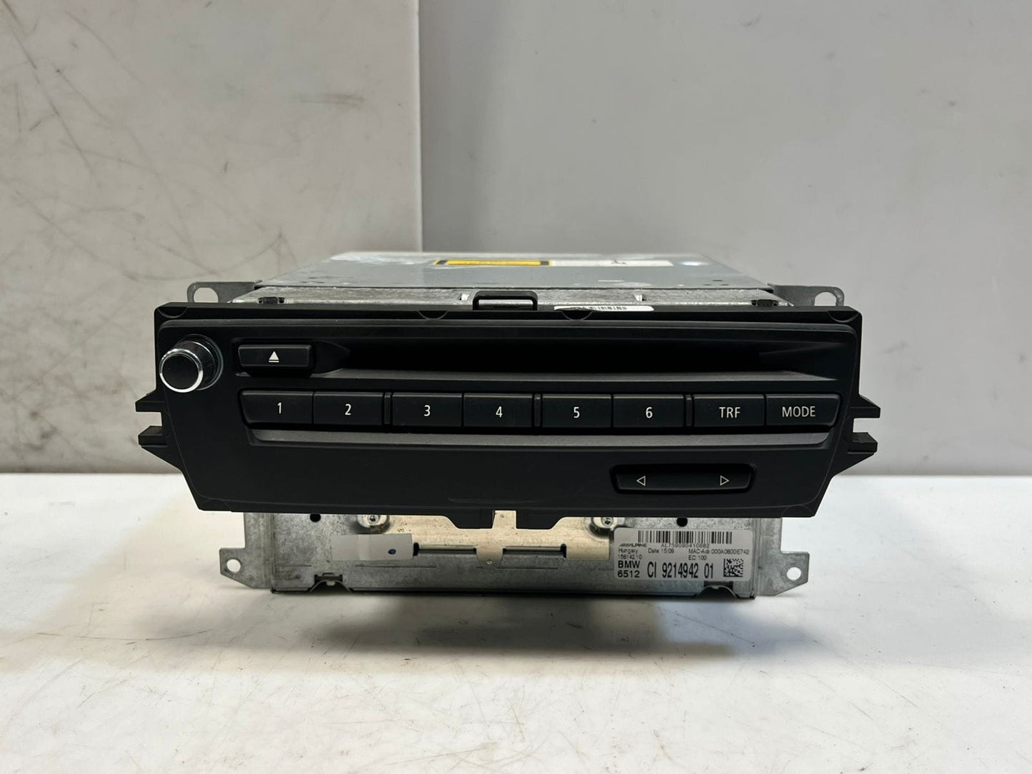 2009 BMW Z4 E89 CIC Navigation Head Unit 9214942 OEM