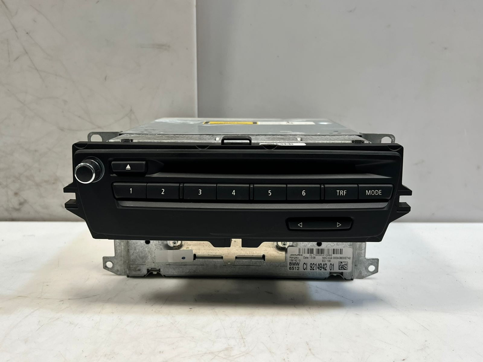 2009 BMW Z4 E89 CIC Navigation Head Unit 9214942 OEM