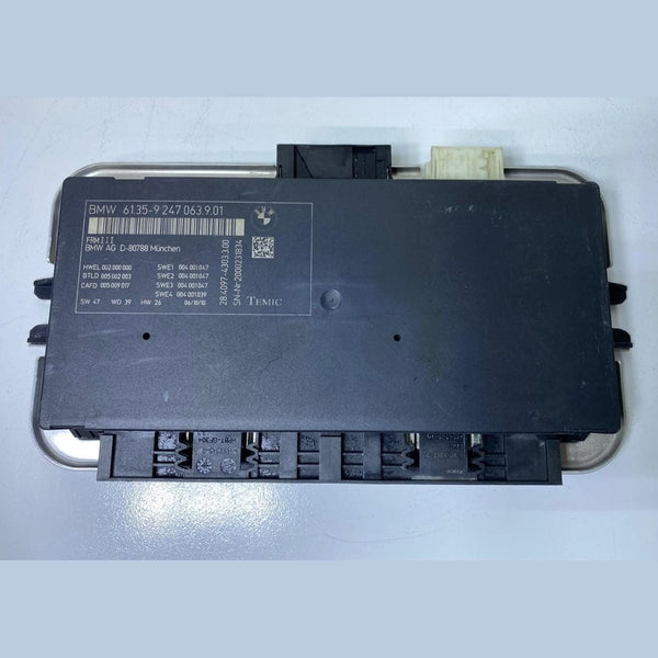 2010-2016 BMW 550i F10, F12, F01, F25, F26 FOOTWELL LIGHT CONTROL MODULE 9247063