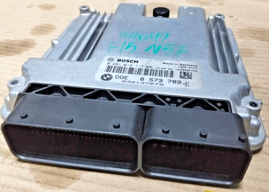 BMW X5 Diesel F15 N57 3.0 ENGINE CONTROL UNIT ECU ONLY DDE 8573789