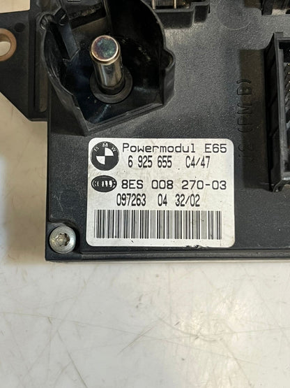 2002-2008 BMW 7 Series E65 E66 Body Power Control Module 6925655 OEM