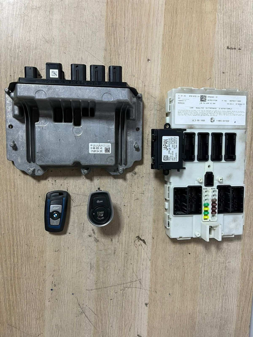 BMW F30 3' 1' Basic control unit key control unit ECU + FEM + 1KEY 8486839
