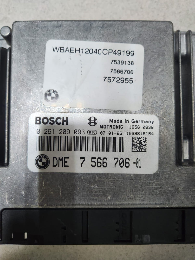2006-2007 BMW 550i Engine Control Module 7566706 E63 E64 550i 650i 750i 4.8L