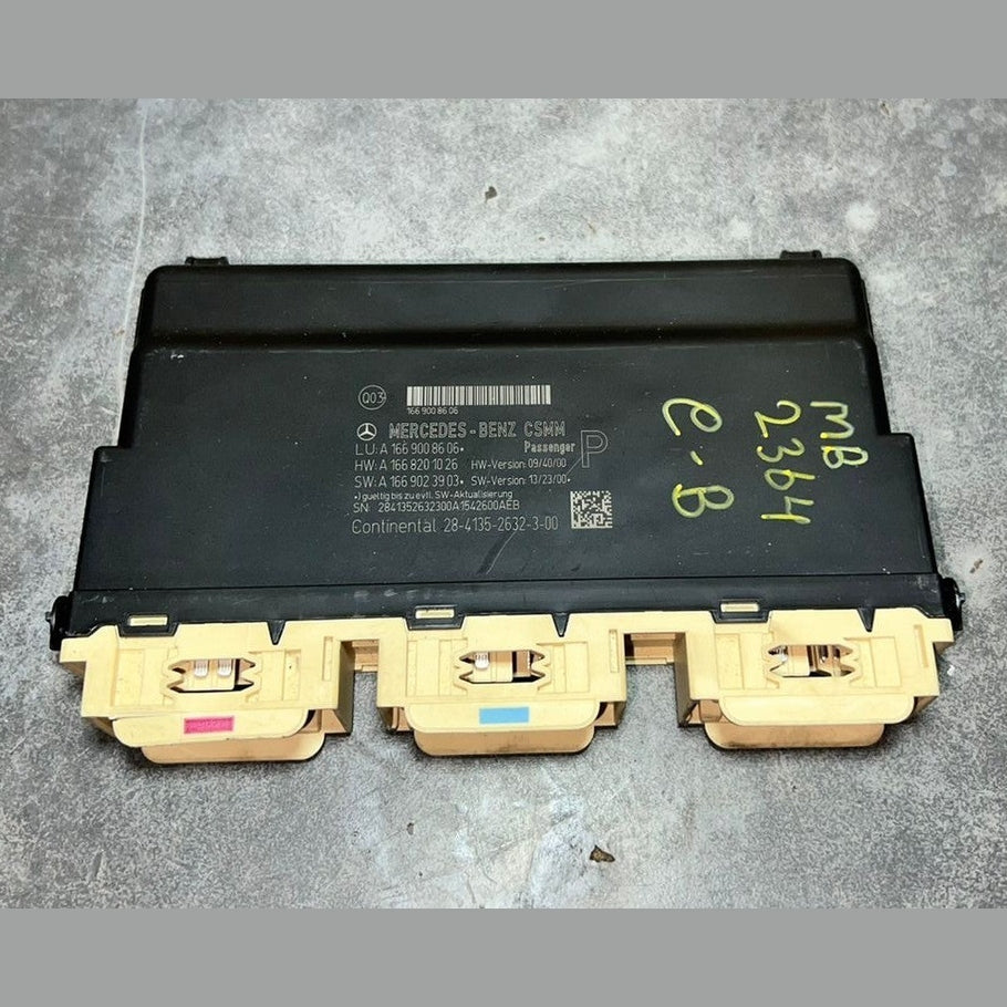 14-17 Mercedes-Benz W166 GL ML Passenger Seat Control Module A166 9008606 OEM