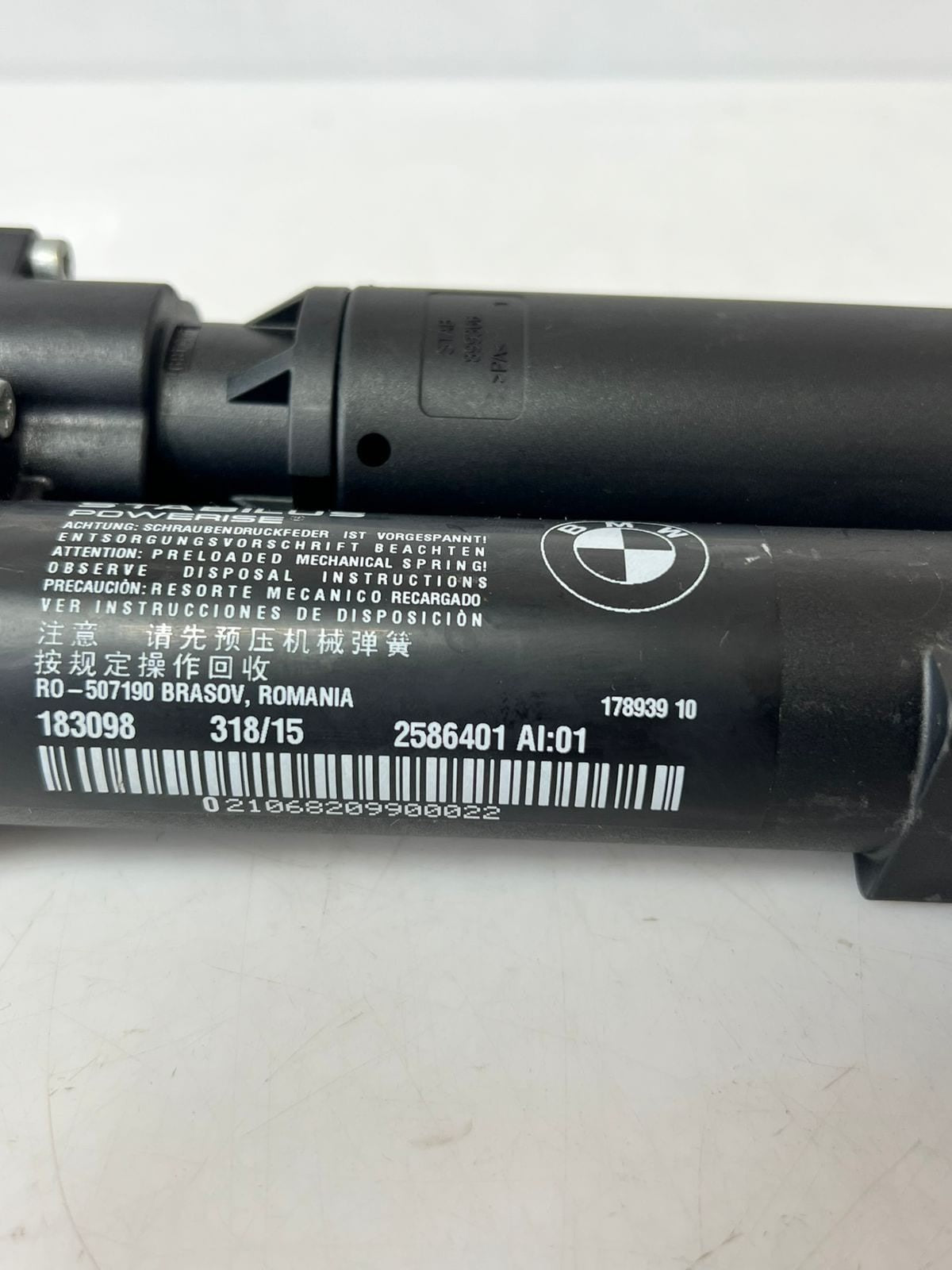 2014-2016 BMW 428i F36 4 Series Gran Coupe Tailgate Spindle Drive 2586401 OEM