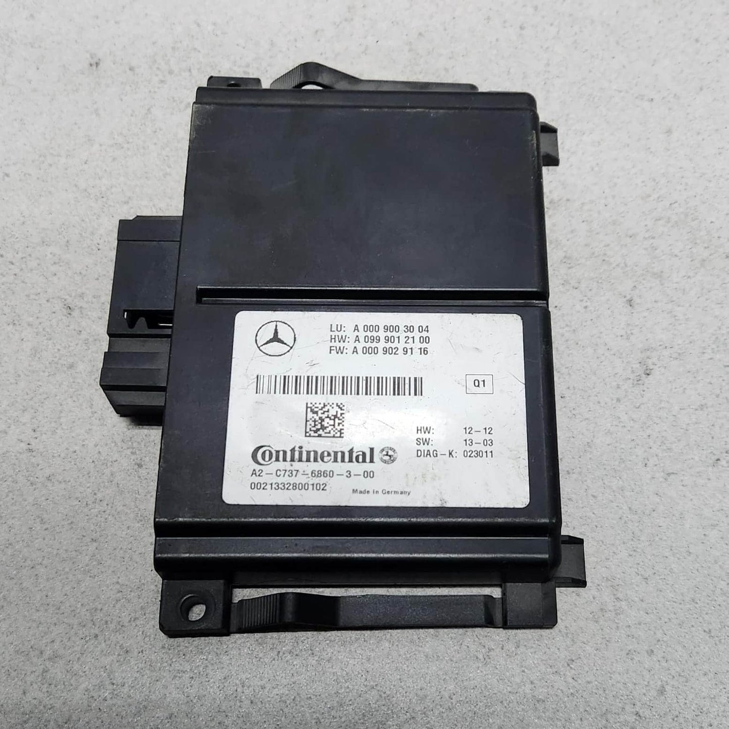2014-2016 Mercedes-Benz E350 Blind Spot Radar Control Module A0009003004