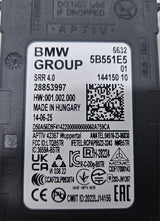 5B551E5 Radar Sensor Close Range Genuine BMW G05 G60 G70 U10 U11 New