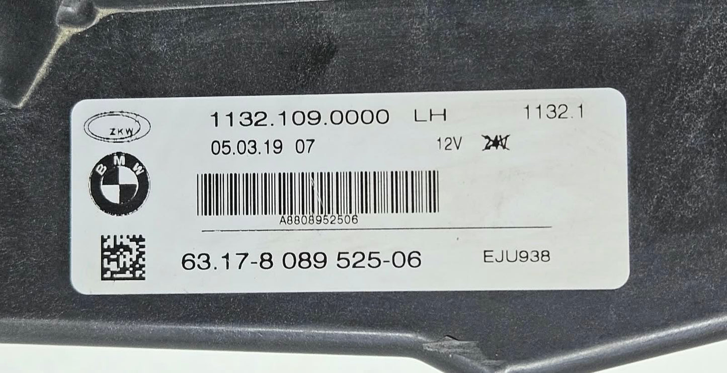 8089525-2018-2022 BMW X5 G05 B57 RHD Front  Left Fog Light OEM