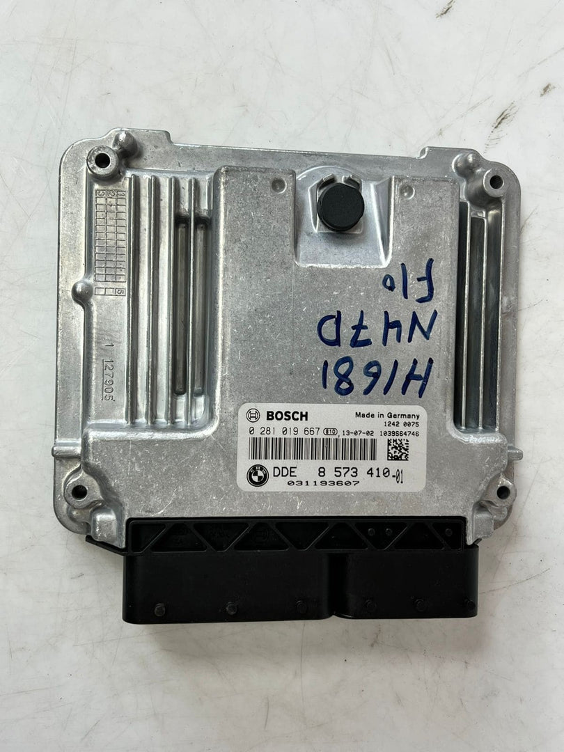 BMW F10 N47D Engine Control Unit ECU SET DDE + CAS4 + 1KEY 8573410 OEM