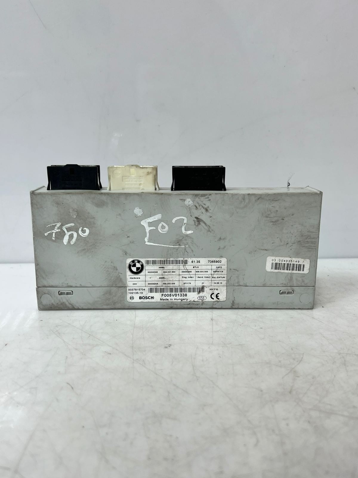 2011-2016 BMW 5' F10 528i 535i 550i M5 Trunk Lid Lift Control Module 7365902 OEM