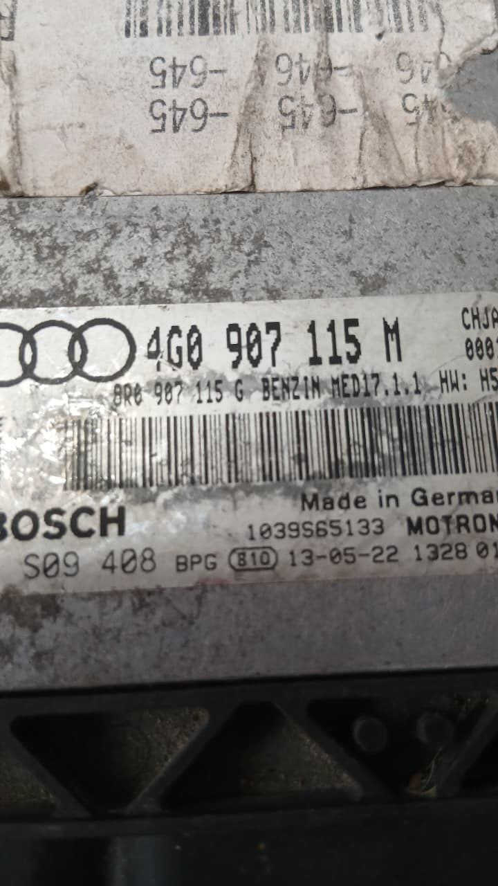 2011-2018 Audi A6 Engine Control Unit 4G0907115M A6 A7 C7 Bosch MED17.1.1