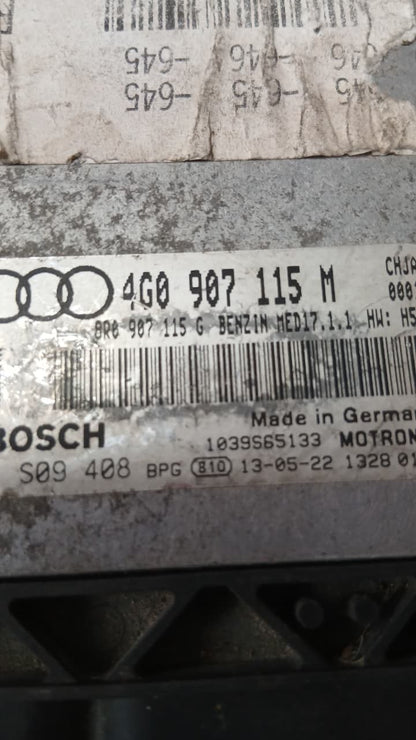 2011-2018 Audi A6 Engine Control Unit 4G0907115M A6 A7 C7 Bosch MED17.1.1