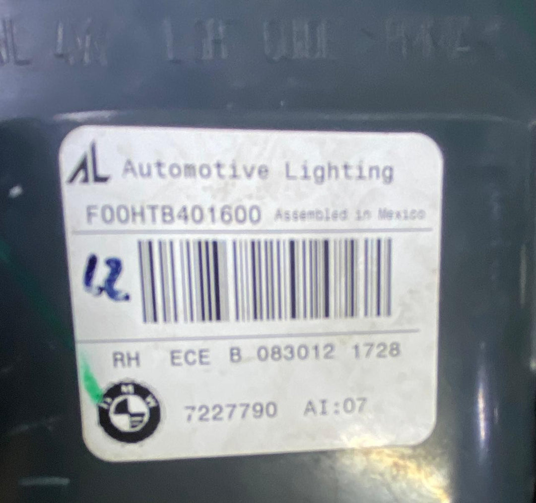OEM BMW X5 E70 Rear Light Lamp LED Retrofit Trim In The Side Panel Right 7227790