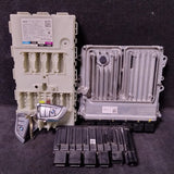 BMW 5 G30 530E B48 ENGINE CONTROL ECU SET MODULE BOSCH  2.0 HYBRID 9487767