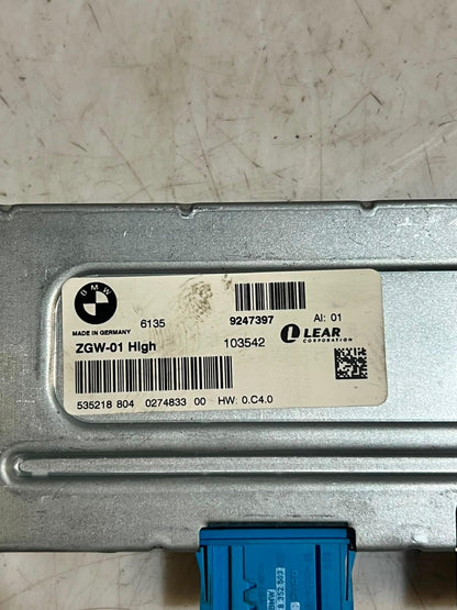 2011-2016 BMW 5' F07 F10 F11 535i Central Gateway Module 9247397 OEM