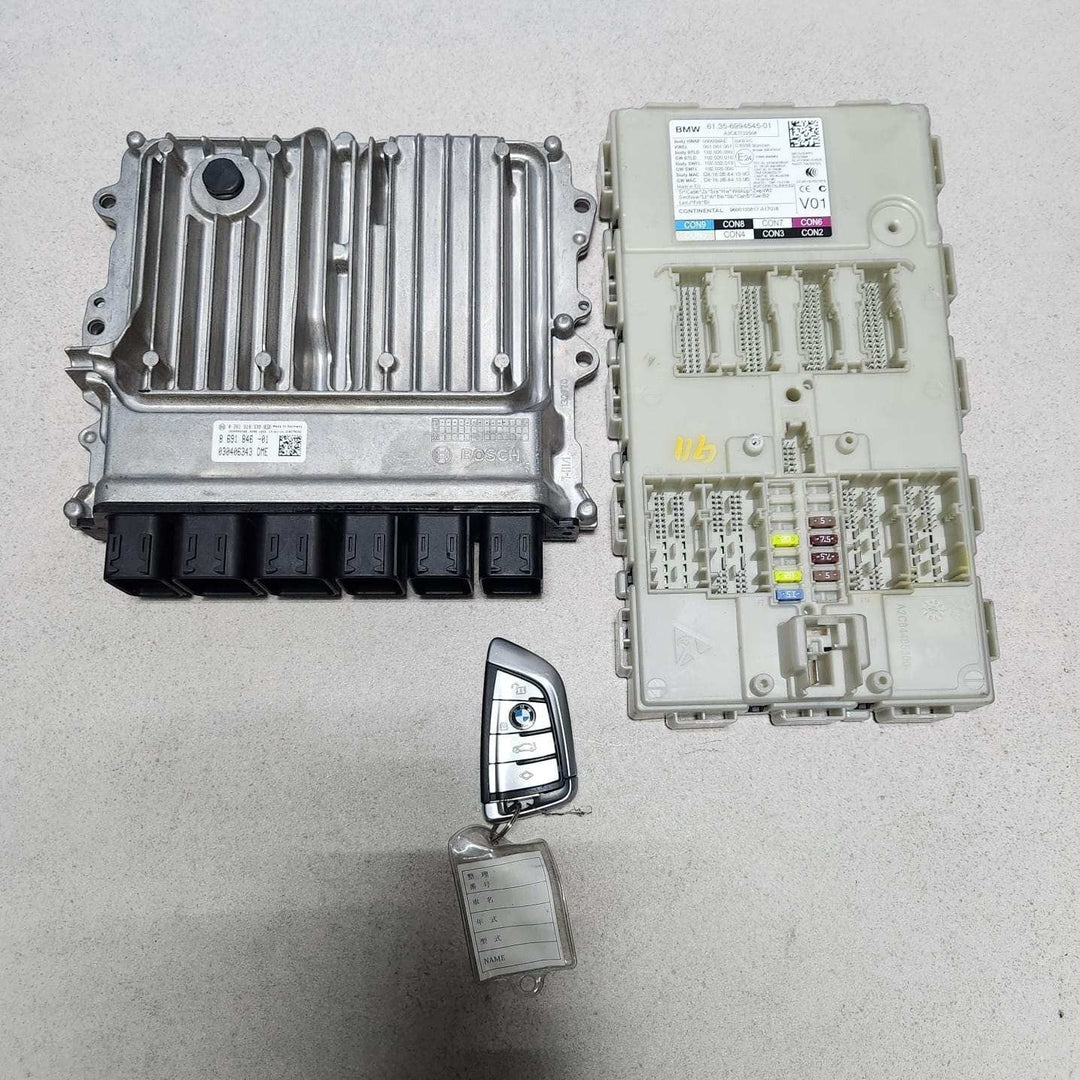 2018 BMW 730e G11 Engine Control Unit 8691846 G30 G12 730e 740Le ECU SET 