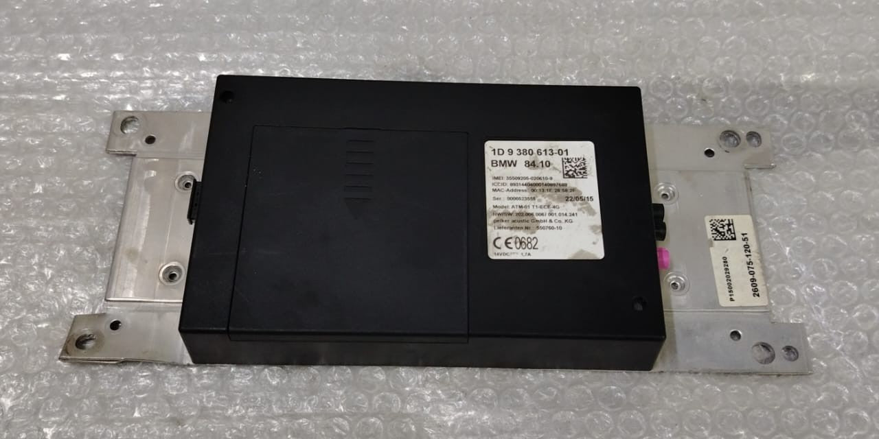 OEM BMW 1 SERIES F20 TCU TELEMATIC CONTROL MODULE BLACK 9380613