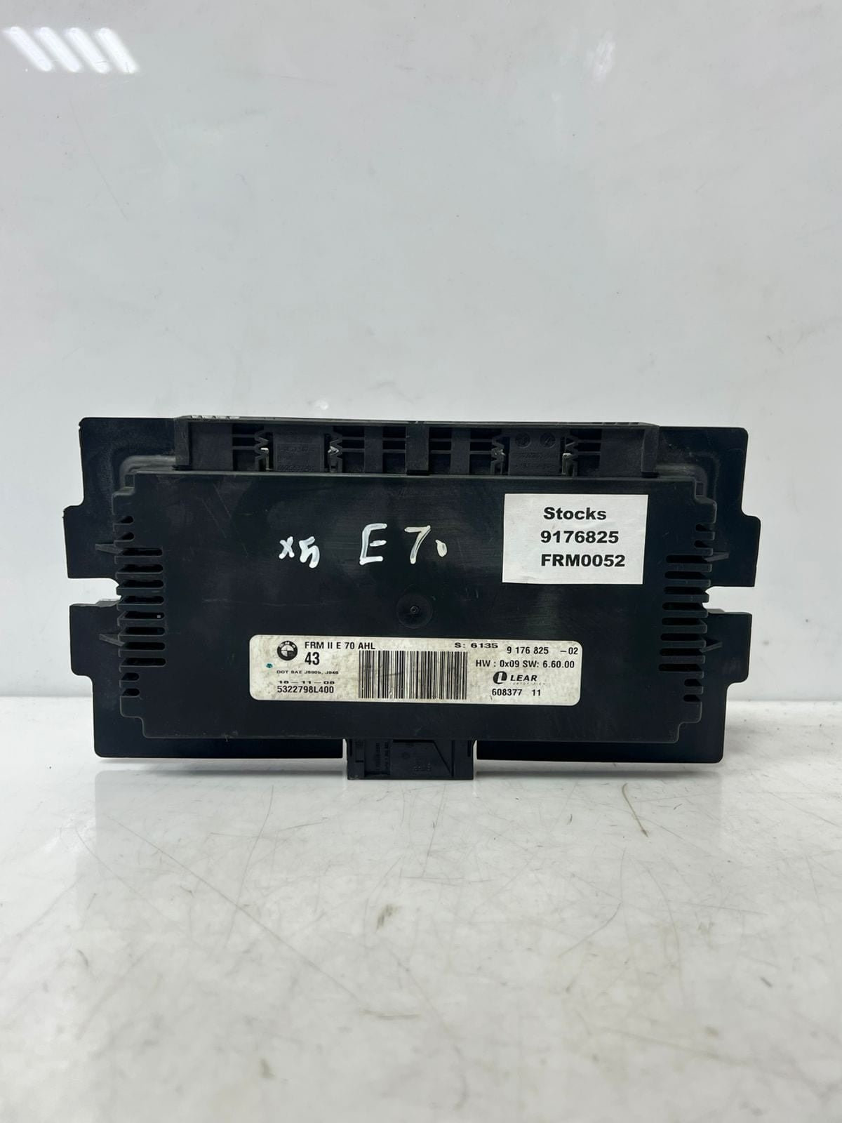 2007-2013 BMW X5 FRM2 E70 X6 E71 Footwell Light Control Module 9176825 OEM