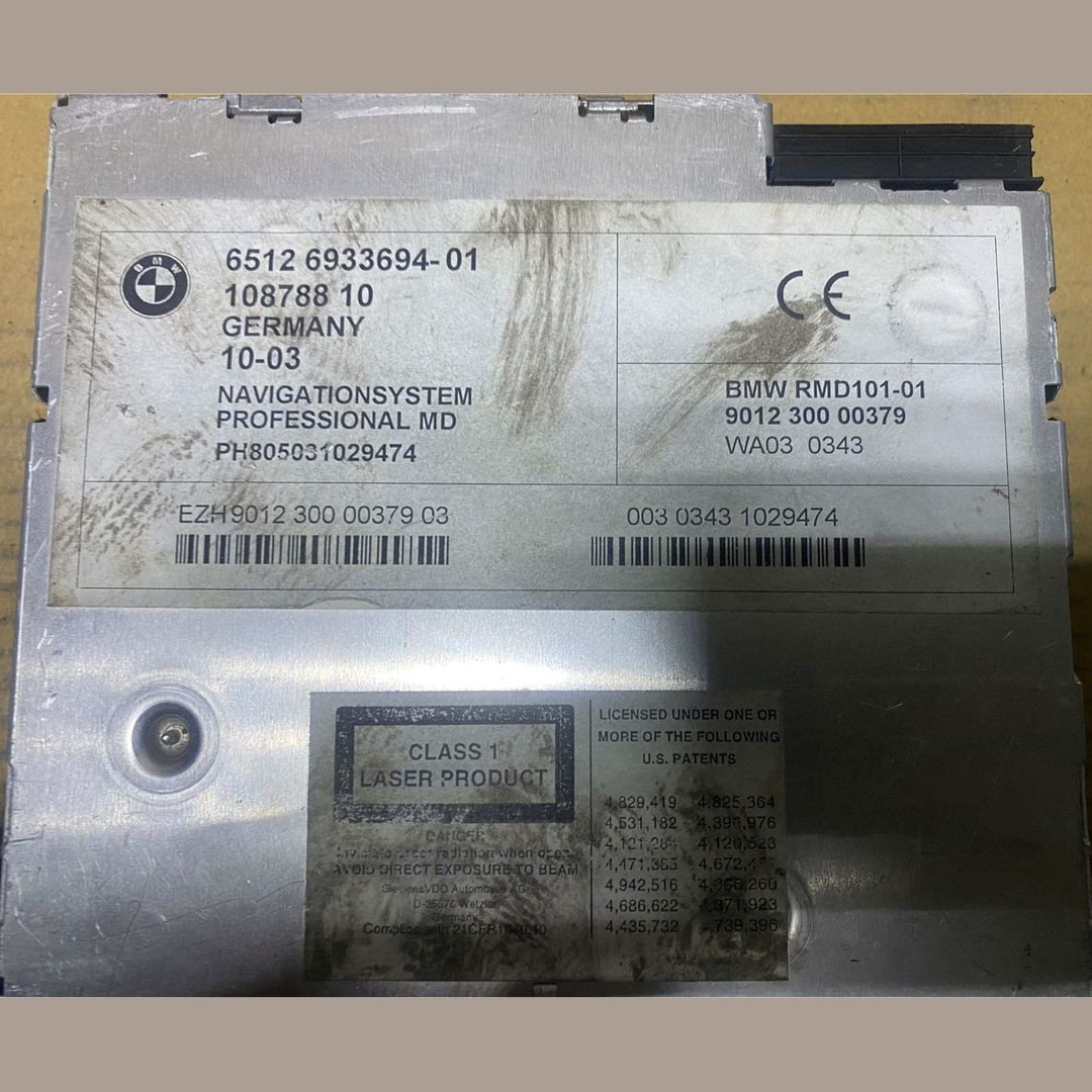 2004 BMW Z4 Navigation Head Unit 6933694 Z4 E85 E86