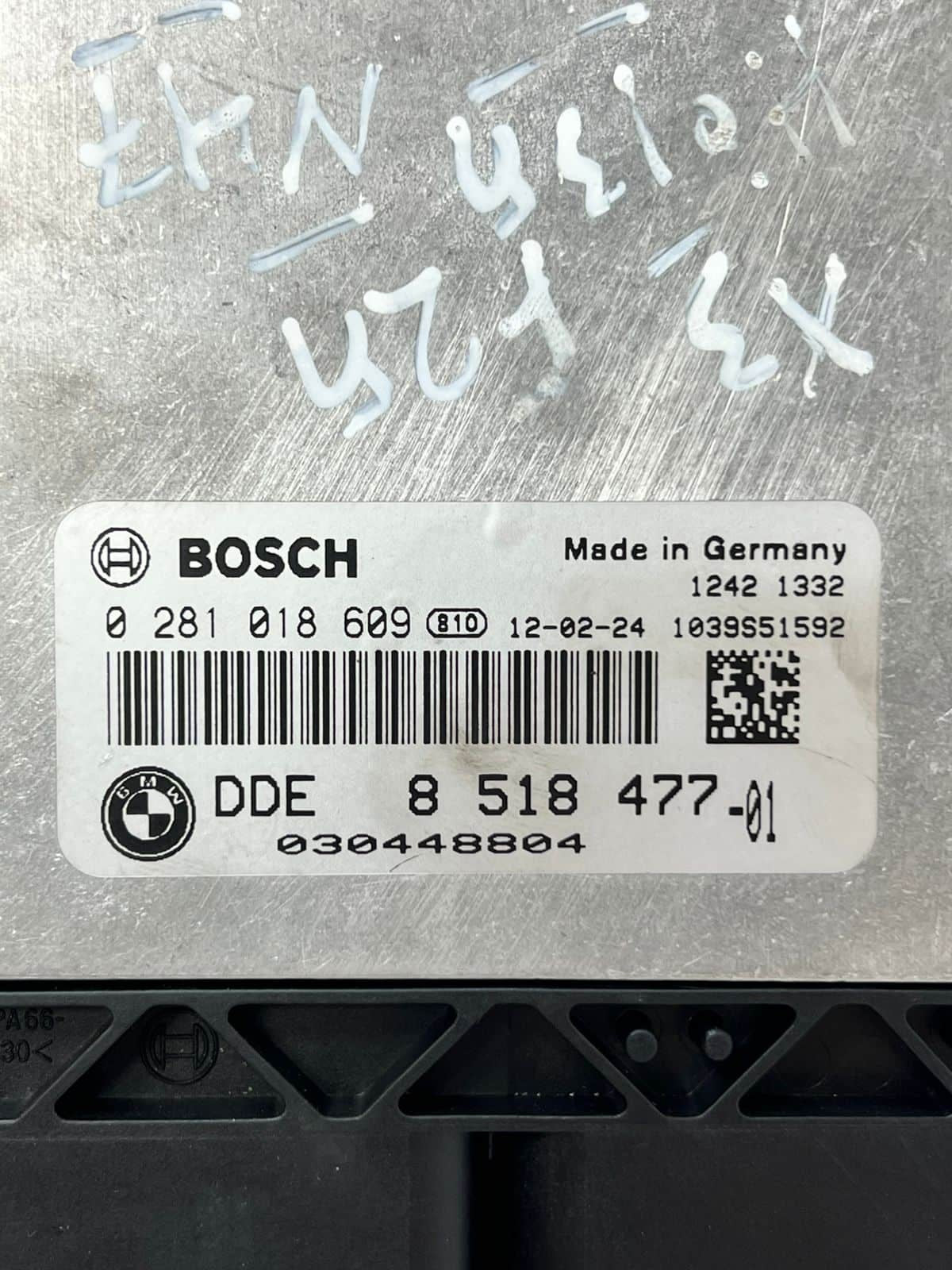 2012 BMW 528i F25 N47D X3 Engine Control Unit ECU SET DDE+CAS4+2KEYS 8518477