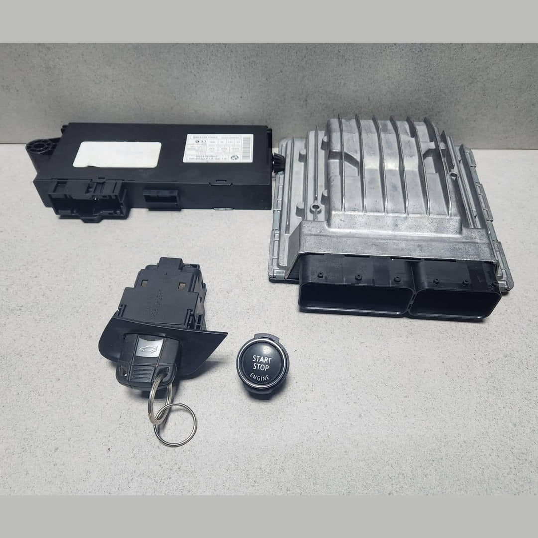 2008-2013 BMW X6 E71 Engine Control Unit DME 7593493 ECU SET E92 335 and N54 