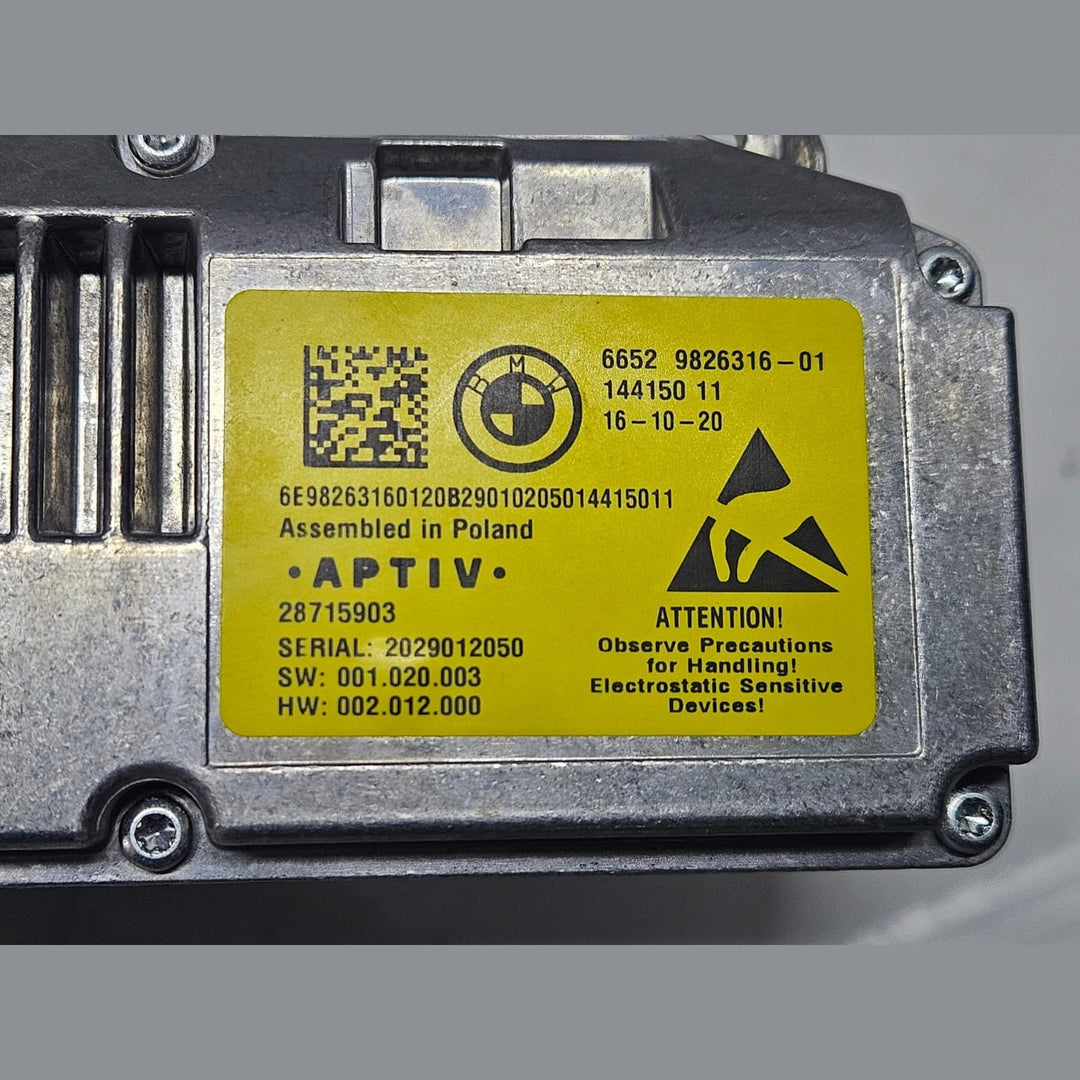 OEM BMW G05 G12 G15 G20 G22 G30 G80 F90 Driver Assistance Camera System 9826316