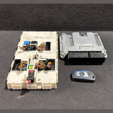 BMW 320d DIESEL N47N F30 F32 F34 F36 2013 MOTORSTEUERGERÄT DDE ECU SET -8573259