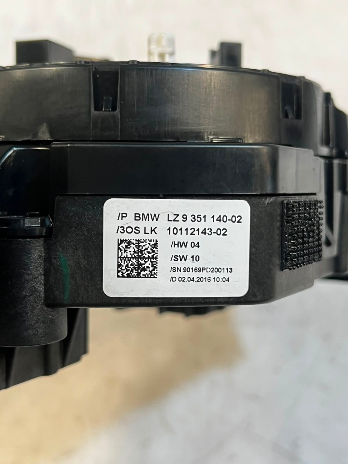 BMW 3 Series F30 F31, 4 Series F32 F33 F34 Steering Column Switch 9351140 OEM