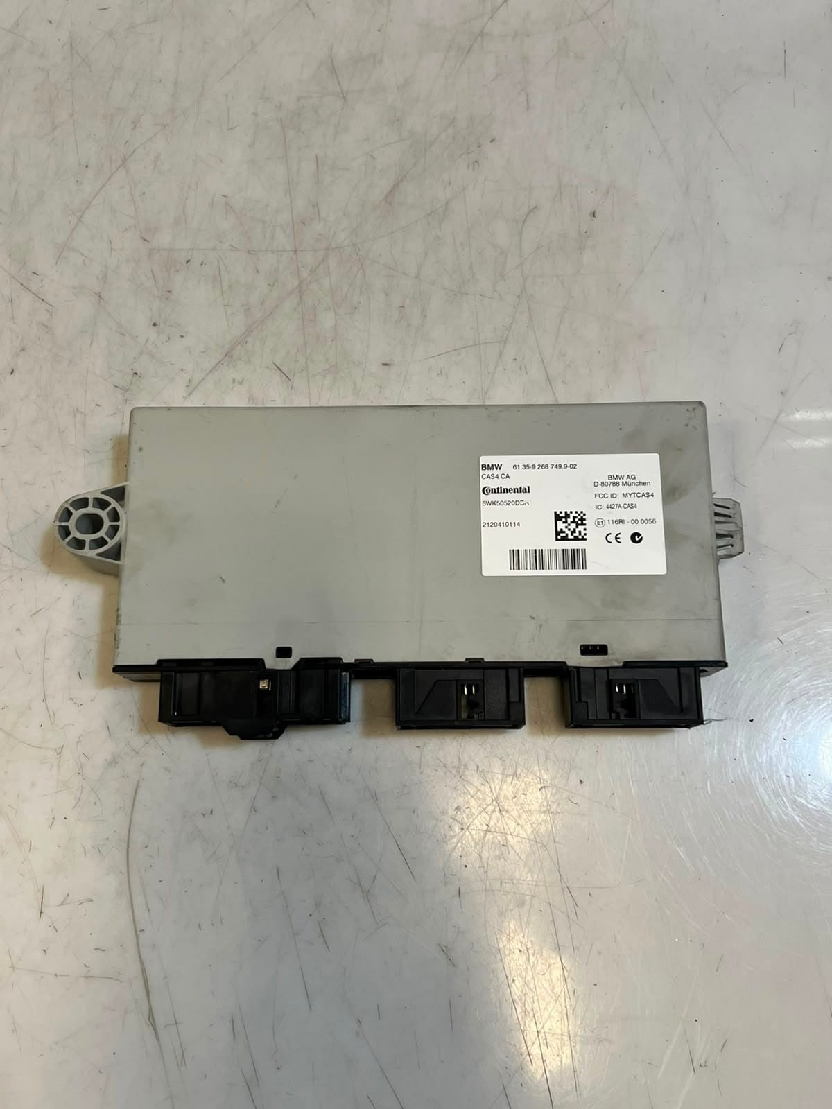 2012 BMW X3 F25 535i F10 F11 F07 F01 CAS4 Comfort Access Control Module 9268749