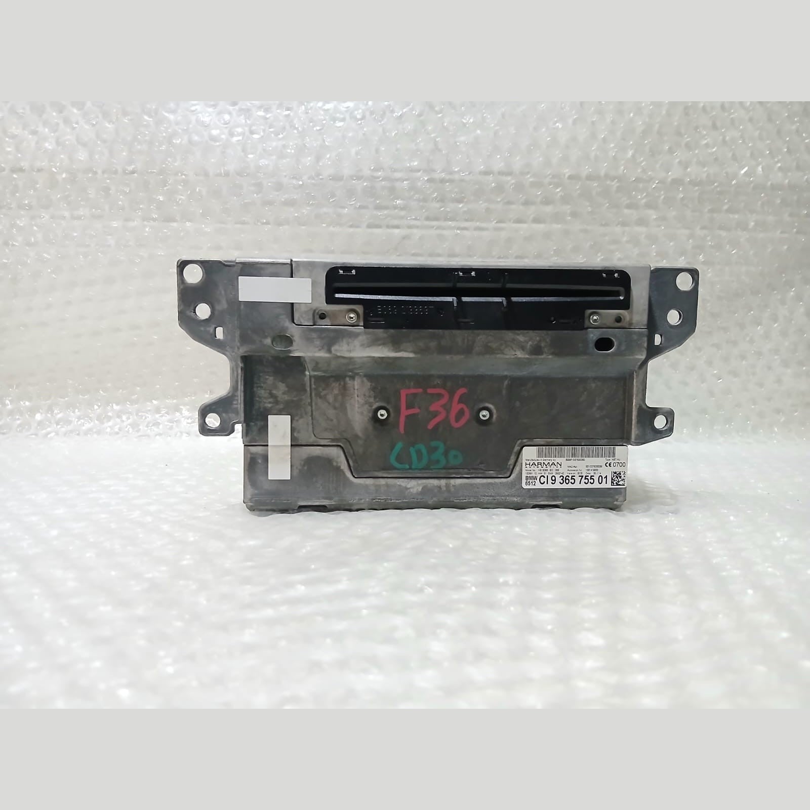 BMW F01 F02 F10 F20 F21 F30 F15 Radio CD/DVD GPS Navigation Head Unit 9365755