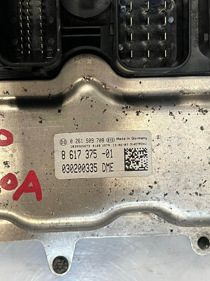 2014 BMW 320i F30 N20B20A Engine Control Module ECU SET DME+FEM+1KEY 8617375