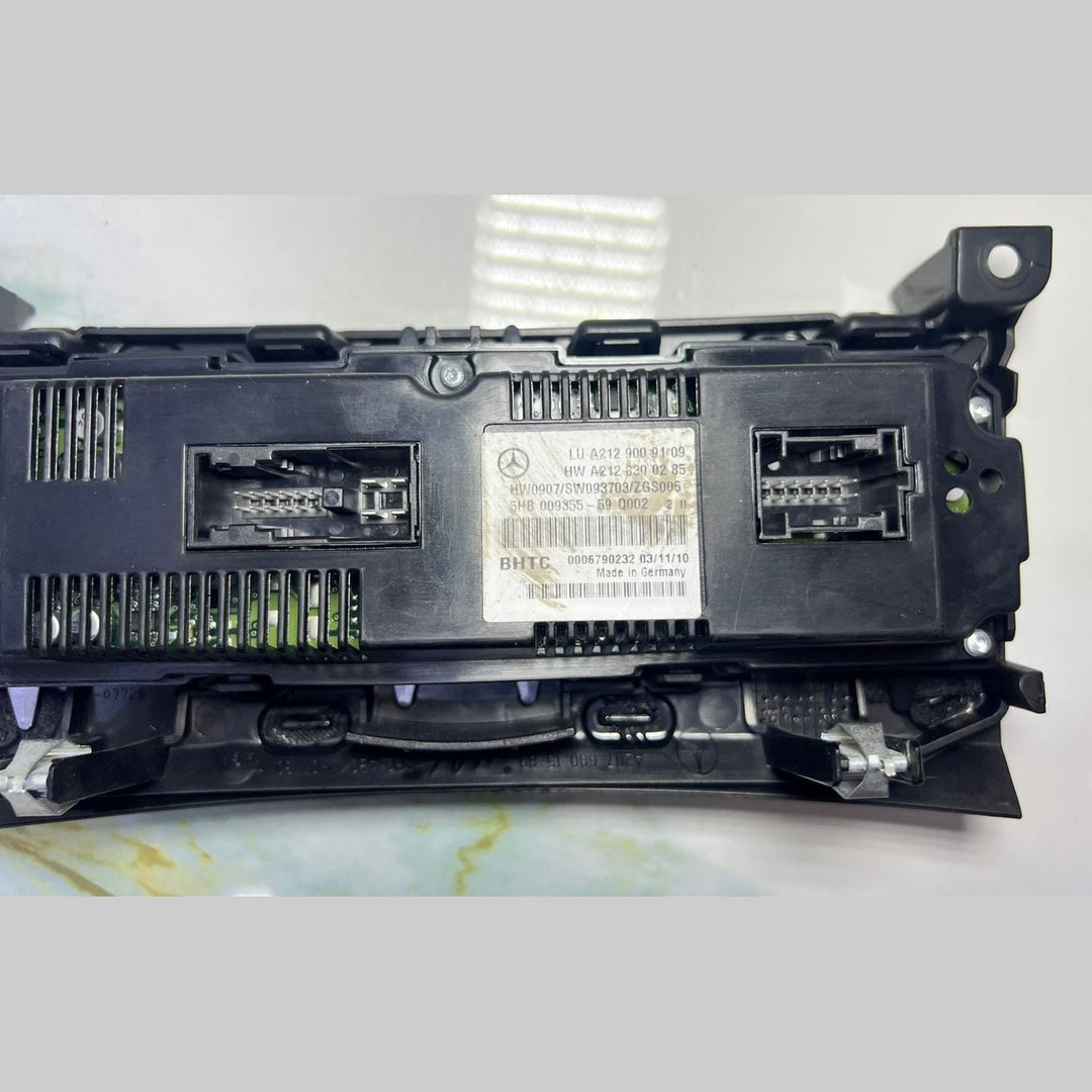 Mercedes Climate Control Unit A2129009109 E-Class W212