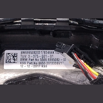 GENUINE BMW G01 X3 2019 LEATHER STEERING WHEEL OEM - 6995082